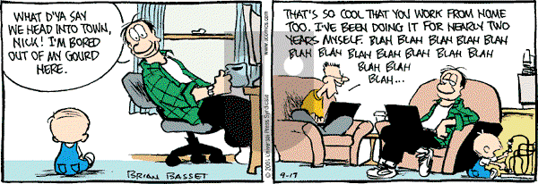 Adam@Home on Monday September 17, 2001 Comic Strip