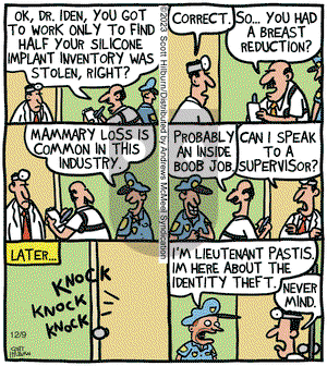The Argyle Sweater - Saturday December 9, 2023 Comic Strip