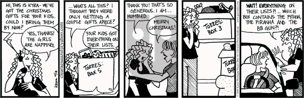 Clear Blue Water on Monday December 18, 2006 Comic Strip