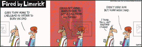 Mike du Jour - Wednesday February 12, 2025 Comic Strip