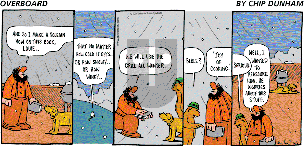 Overboard - Sunday December 7, 2008 Comic Strip