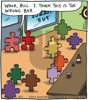 The Argyle Sweater on Thursday August 21, 2014 Comic Strip