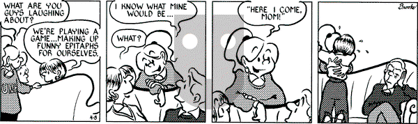 9 Chickweed Lane on Friday April 8, 1994 Comic Strip