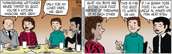 Luann on Monday November 26, 2018 Comic Strip