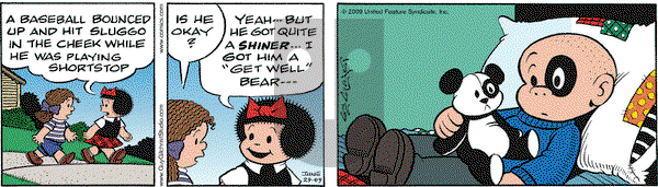 Nancy on Monday June 29, 2009 Comic Strip