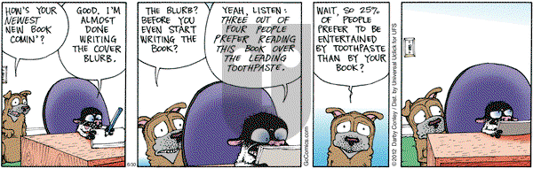 Get Fuzzy on Saturday June 30, 2012 Comic Strip
