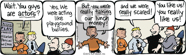 JumpStart on Tuesday January 13, 2015 Comic Strip