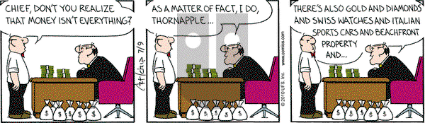 The Born Loser on Friday July 9, 2010 Comic Strip