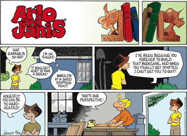 Arlo and Janis on Sunday August 23, 2015 Comic Strip