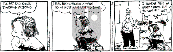 The Buckets on Saturday September 18, 2004 Comic Strip