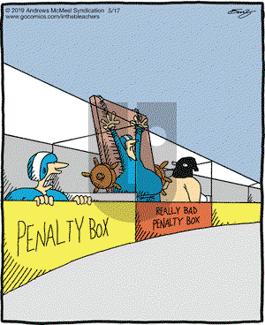 In the Bleachers on Friday May 17, 2019 Comic Strip