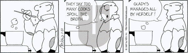 The Born Loser on Friday January 31, 1997 Comic Strip