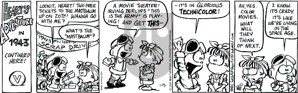 Heart of the City on Monday January 15, 2001 Comic Strip