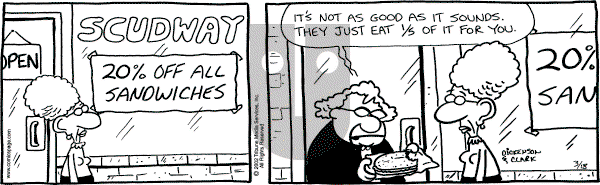Lola on Thursday April 1, 2004 Comic Strip