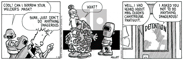 Frazz on Monday January 14, 2002 Comic Strip
