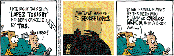 La Cucaracha on Monday August 22, 2011 Comic Strip