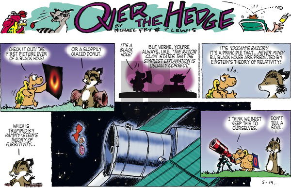 Over the Hedge on Sunday May 19, 2019 Comic Strip