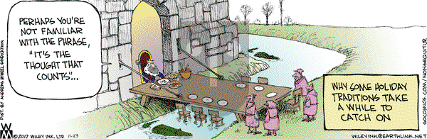 Non Sequitur on Thursday November 23, 2017 Comic Strip