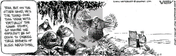 Non Sequitur on Saturday October 7, 1995 Comic Strip