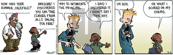 Frazz on Thursday September 5, 2013 Comic Strip