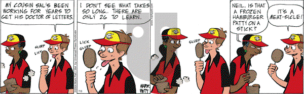 Lucky Cow on Saturday July 5, 2025 Comic Strip
