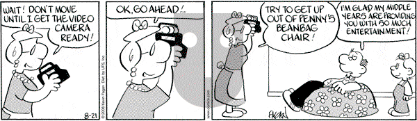 Drabble on Thursday August 21, 2008 Comic Strip