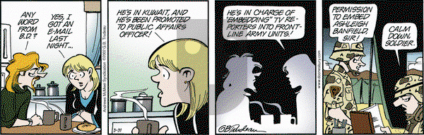 Doonesbury on Monday March 31, 2025 Comic Strip