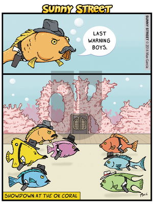 Sunny Street on Tuesday January 7, 2014 Comic Strip