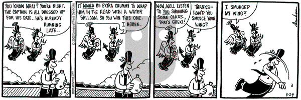 Overboard on Thursday August 24, 2000 Comic Strip