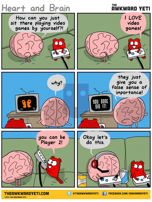 The Awkward Yeti on Saturday April 11, 2015 Comic Strip
