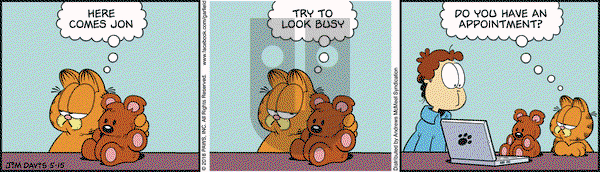 Garfield on Tuesday May 15, 2018 Comic Strip