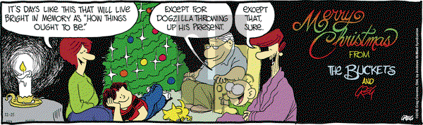 The Buckets on Tuesday December 25, 2018 Comic Strip