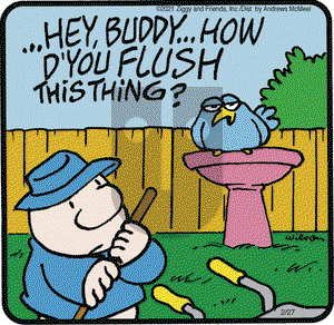 Ziggy on Saturday February 27, 2021 Comic Strip
