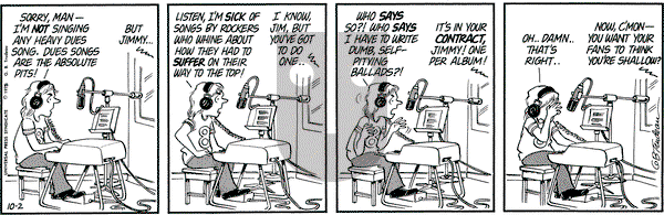 Doonesbury on Thursday October 2, 1975 Comic Strip
