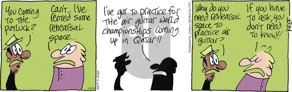 The Knight Life on Thursday October 19, 2017 Comic Strip