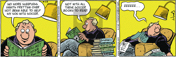 Cleats on Tuesday September 23, 2003 Comic Strip