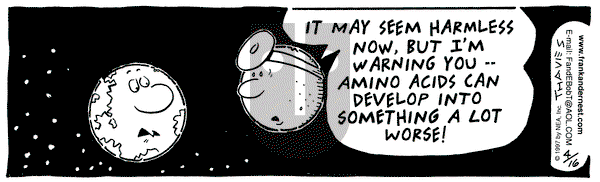 Frank and Ernest on Wednesday April 16, 1997 Comic Strip