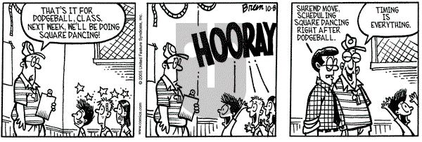Grand Avenue on Saturday October 8, 2005 Comic Strip