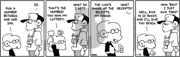 FoxTrot on Thursday December 29, 2005 Comic Strip