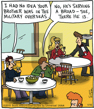 The Argyle Sweater on Friday January 16, 2015 Comic Strip