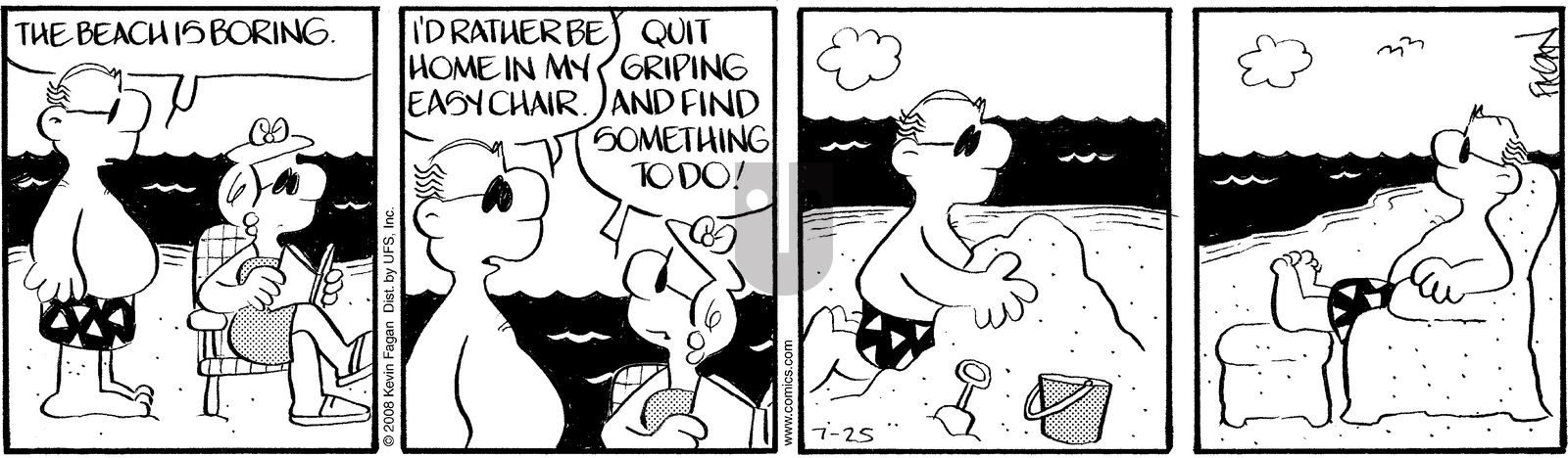 Drabble - Friday July 25, 2008 Comic Strip