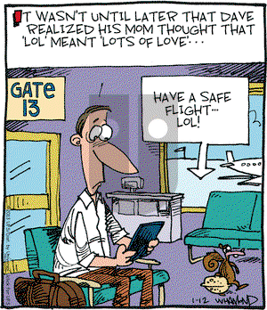 Reality Check on Saturday January 12, 2013 Comic Strip