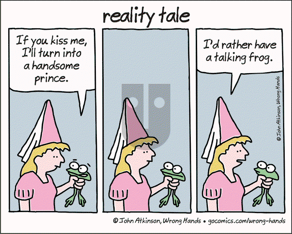 Wrong Hands - Friday February 20, 2015 Comic Strip