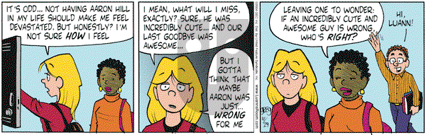 Luann on Friday October 29, 2004 Comic Strip