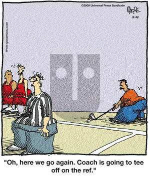 In the Bleachers on Saturday February 14, 2009 Comic Strip