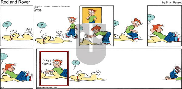 Red and Rover on Sunday March 17, 2019 Comic Strip