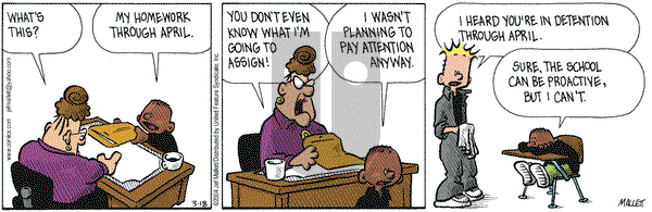 Frazz on Thursday March 18, 2004 Comic Strip