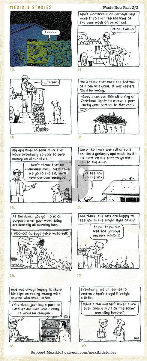 Mexikid Stories on Friday April 21, 2023 Comic Strip
