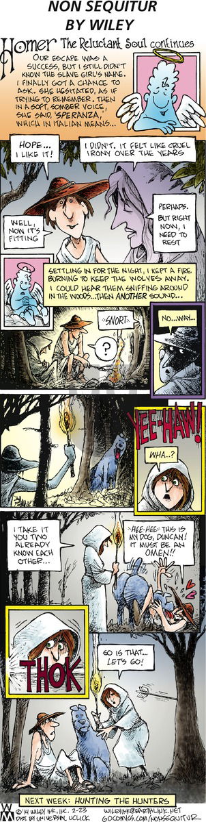 Non Sequitur on Sunday February 23, 2014 Comic Strip