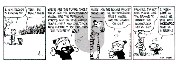Calvin and Hobbes on Saturday December 30, 1989 Comic Strip